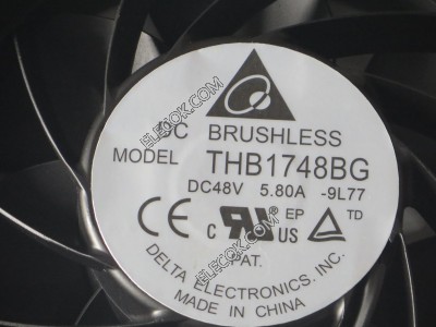 DELTA THB1748BG -9L77 48V 5.80A 4wires Cooling Fan without konektor 