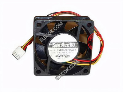Sanyo 9GA0624P6G001 24V 0,17A 2,88W 4wires Cooling Fan 