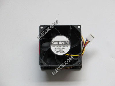 Sanyo 9GA0812P1H61 12V 0.6A 7.2W Cooling Fan