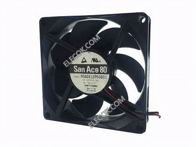 Sanyo 9GA0812P6G001 12V 0.3A 3.6W Cooling Fan