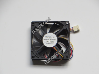 Sanyo 9GA0812P7G001 12V 0,29A 4wires Chlazení Fan Replacement 