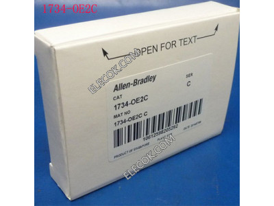 ALLEN BRADLEY 1734-OE2C I/O MODULE,Analog, 2 Single Ended Outputs, 75mA, Pointbus Current