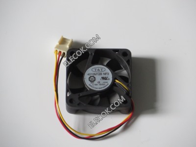 T&amp;T 4010M12B NF3 12V 0,16A 3wires cooling fan 