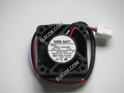 NMB 1608VL-05W-B69 24V 0,13A 3wires Cooling Fan 