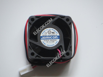 JAMICON KF0420S5H-R 5V 1,3W 2wires cooling fan 