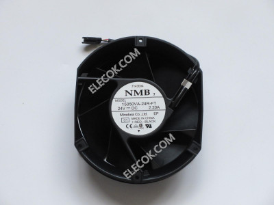 NMB 15050VA-24R-FT 24V 2.20A 3wires Cooling Fan with original konektor refurbished 