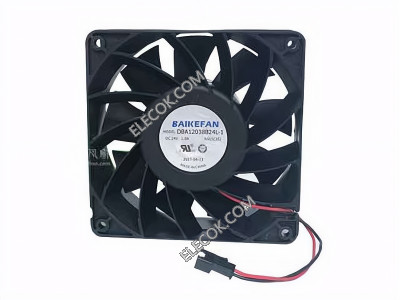 BAIKE DBA12038B24L-1 24V 1.0A 2wires Cooling Fan