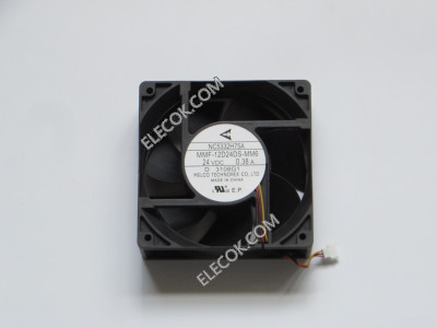 MitsubisHi MMF-12D24DS-MM6 NC5332H75A 24V 0,38A 3wires Cooling Fan with 7 listů refurbished 