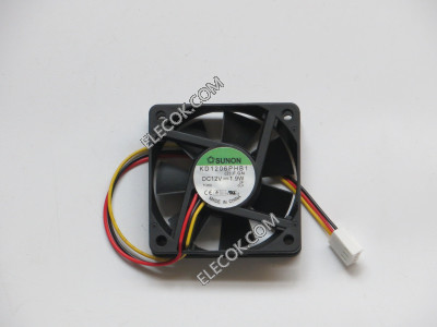 Sunon KD1206PHB1 (2).F.GN 12V 0,15A 1,9W 3wires Cooling Fan 