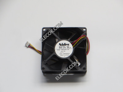 Nidec D08A-24PG 24V 0.11A 3wires Cooling Fan, refurbished