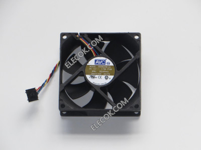 AVC DS08025B12U 12V 0.70A 4wires cooling fan