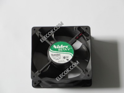 Nidec TA450DC B32861-10A 48V 0,14A Cooling Fan with socket connection refurbished 