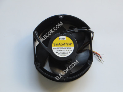 SANYO 9WG5748P5G001 48V 2,91A 4Wires Cooling Fan substitute 