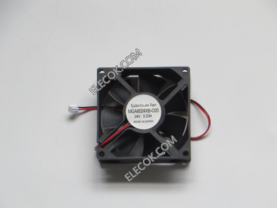 MAGIC MGA8024XB-O25 24V 0,23A 2wires cooling fan substitute 