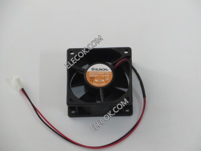 SUNON KD2406PTS1 24V 2.6W 2wires cooling Fan