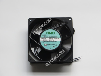 NMB Technologies 4715TS-20W-B50-BM0  200V 50/60Hz 21/17W  2wires AC Fans