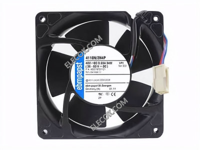 Ebmpapst 4118N/2H4P 48V 0.65A 34W 4wires Cooling Fan