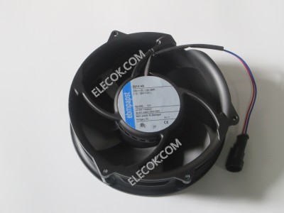 EBM 6314HR 17251 24V 36W Inverter fan  2wires Cooling Fan with ABB connector, refurbished