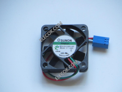 SUNON MF40102VX-Q00U-A9D 24V 1,44W 2wires Cooling Fan with blue konektor 
