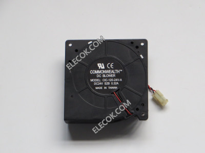 COMMONWEALTH CIC-120-24V-A 24V 0.32A 2wires cooling fan