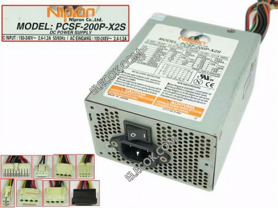 Nipron PCSF-200P-X2S Server - Power Supply PCSF-200P-X2S&#xFF0C; used