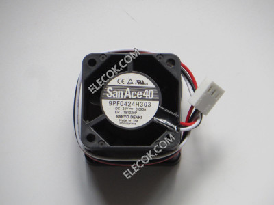 Sanyo 9PF0424H303 24V 0.95A 3wires Cooling Fan
