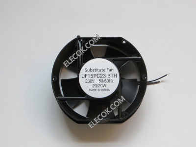MECHATRONICS UF15PC23 BTH 230V 29W 2wires Chlazení Fan replacement 