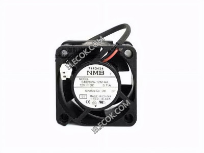 NMB 04020VA-12M-AA 12V 0.11A 2wires Cooling Fan