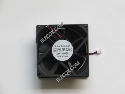 NMB 09232VA-24R-CAS-0 24V 0.65A 2wires Cooling Fan，Substitute