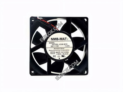 NMB 3615RL-05W-B70 24V 1.47A 2wires Cooling Fan