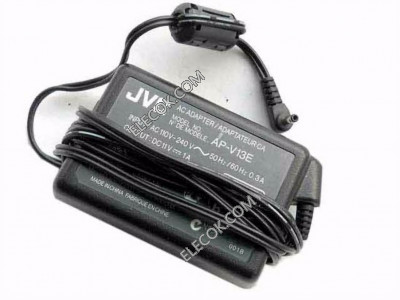 JVC AP-V13E AC Adapter 5V-12V 11V 1.0A, Tip, 2-Prong,Used