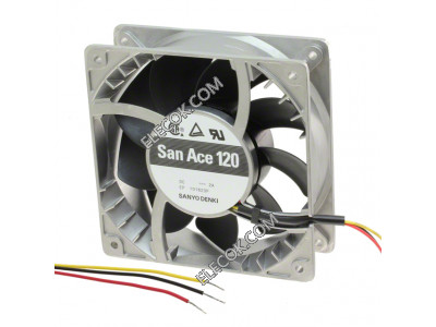 Sanyo 9SG1248G101 48V 1A 3wires Cooling Fan refurbished 