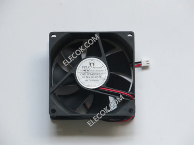 PELKO Motors C8025X24SPLP1-7 24V 0,12A 2wires Cooling Fan 