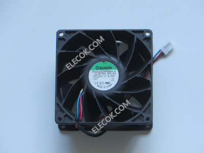SUNON PMD2409PMB4-A 24V 4,3W 3wires cooling fan refurbished 