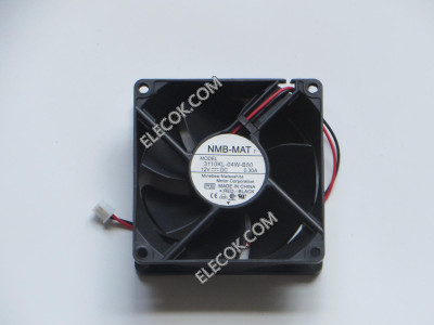 NMB 3110KL-04W-B50 8025 8CM 12V 0.30A Two-wire dual ball bearing radiating fan