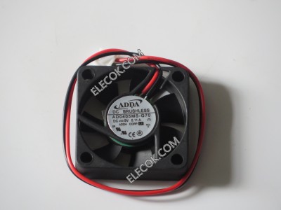 ADDA AD0405MS-G70 5V 0.11A 550mW 2wires Cooling Fan