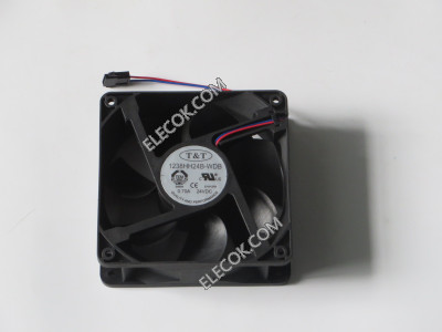 T&amp;T 1238HH24B-WDB 24V 0.70A 2 vezetékek Cooling Fan original refurbished 