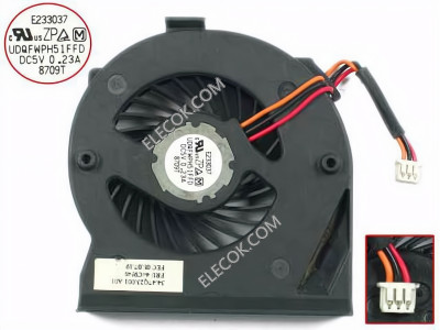 UDQFWPH51FFD 5V 0,23A 3wires cooling fan 