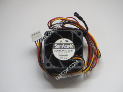 Sanyo 9GA0424P3G001 24V 220mA Cooling Fan substitute (model egyezik 9GA0424P3J001) 