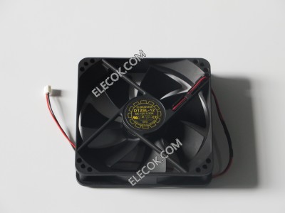 YATE LOON D12SL-12 12V 0.30A 2 dráty Cooling Fan 