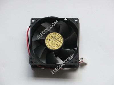 YATE LOON D80BM-24 24V 0.14A 2 wires Cooling Fan