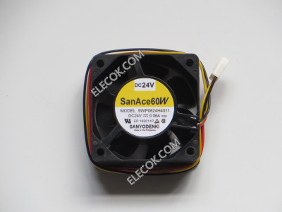 Sanyo 9WP0624H4011 24V 0,06A 3wires Cooling Fan substitute 