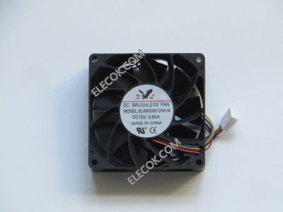 XINLONG XL08025B12HH-N 12V 0.80A 4wires Cooling Fan