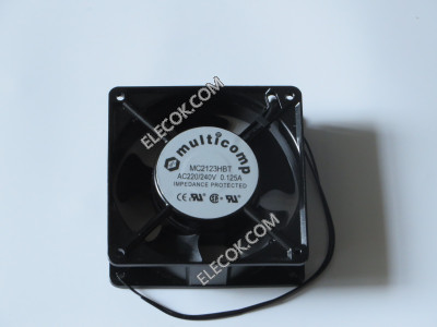 multicomp MC2123HBT 220/240V 0.125A 2 wires Cooling Fan