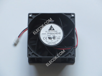 DELTA PFB0924EHE 24V 0.42A  2wires  Cooling Fan