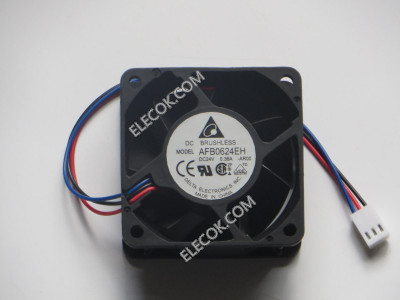 DELTA AFB0624EH-AR00 24V 5,76W 3wires Cooling Fan 
