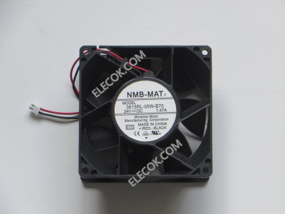 NMB 3615RL-05W-B70-E00 24V 1.47A  2wires Cooling Fan
