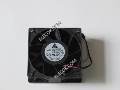 DELTA PFB1224EHE 24V 1,08A 21,6W 2wires Cooling Fan used 