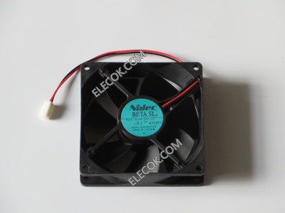 Nidec D09A-12TU 03 12V 0,2A 2wires cooling fan 