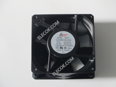 ETRI 125XR0182000 115V 50/60 Hz 16/15W 200/180mA Cooling Fan Refurbished 